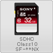 SDHC Class10 SF-**NX